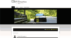 Desktop Screenshot of e36warmachine.com